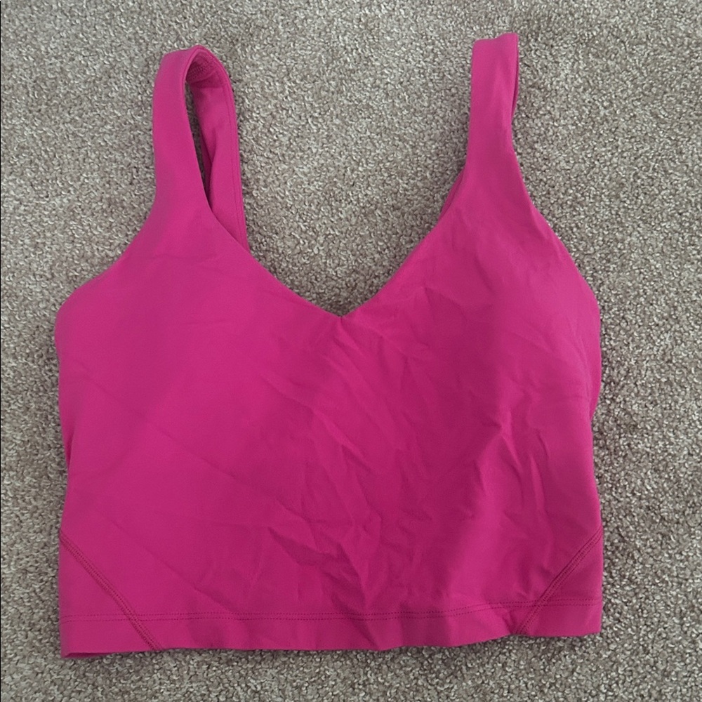 lululemon athletica Pink Tank Top